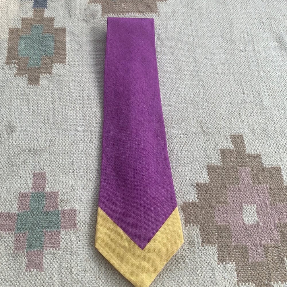 Vintage Polo Ralph Lauren Linen Tie